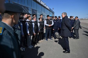 Токаев: Спасатели, полицейские, волонтеры получат заслуженные награды, я обязательно позабочусь об этом
