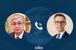 Состоялся телефонный разговор президентов Казахстана и Финляндии