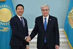 Токаев принял председателя правления компании Presight.AI