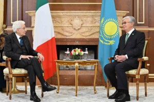 Токаев провел встречу с президентом Италии Серджо Маттареллой