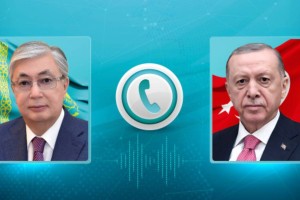 Касым-Жомарт Токаев поздравил Реджепа Тайипа Эрдогана с днем рождения