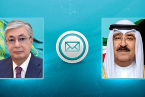 Президент направил поздравительную телеграмму Эмиру Государства Кувейт