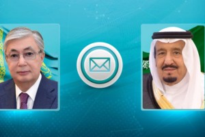 Токаев направил телеграммы поздравления по случаю Дня основания Королевства Саудовская Аравия