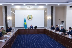Бектенов провел республиканское совещание по подготовке к паводковому периоду