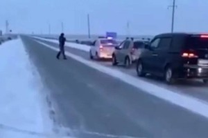 
                    Движение открыли на некоторых трассах в Казахстане
                