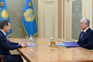Токаев принял председателя ЦИК Нурлана Абдирова