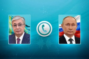 
                    Состоялся телефонный разговор Токаева с Путиным
                
