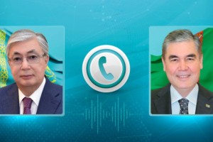 
                    Состоялся телефонный разговор Токаева с Гурбангулы Бердымухамедовым
                