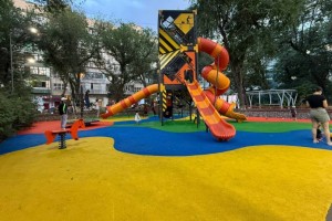 
                    Скверы и улицы Алмалинского района становятся комфортнее
                