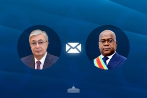 Глава государства направил поздравительную телеграмму Президенту Демократической Республики Конго