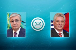 
                    Токаев направил поздравительную телеграмму президенту Кубы
                