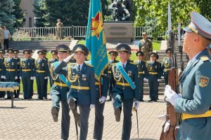 В Алматы состоялся выпуск офицеров Военного института Сухопутных войск