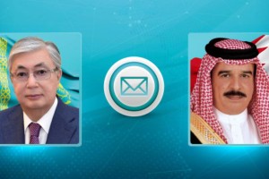 Токаев поздравил короля Бахрейна