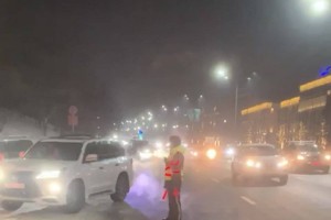 Заторов в Алматы нет – Департамент полиции