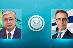 
                     Токаев направил поздравление президенту Финляндии
                