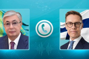 
                    Состоялся телефонный разговор Токаева с президентом Финляндии Александром Стуббом
                