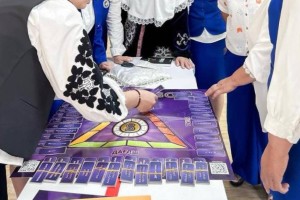 
                    Первую профориентационную игру на казахском языке презентовала победитель гранта «Тәуелсіздік ұрпақтары» 
                