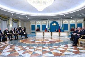 
                    Токаев и Путин приняли участие в пленарном заседании ХХ Форума межрегионального сотрудничества Казахстана и России
                