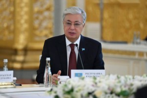 
                    Президент Казахстана выступил на заседании Совета глав государств СНГ в узком составе
                