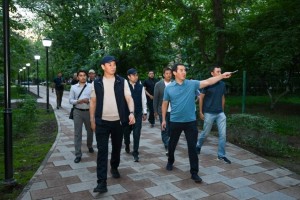 В Алматы благоустроят сквер возле театра им. Мусрепова