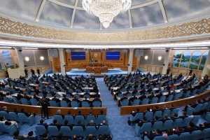 
                    В Астане началось совместное заседание палат Парламента
                