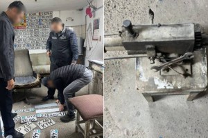 
                    Цех по изготовлению поддельных госномеров выявили в Туркестане
                