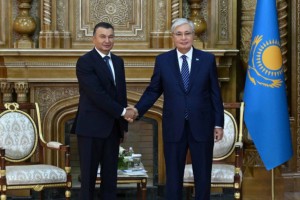 
                    Токаев провел встречу с Премьер-министром Таджикистана
                