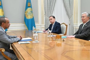 
                    Токаев принял посла ОАЭ в Казахстане
                