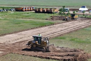 В Костанайской области началось строительство автокоридора «Центр – Запад»