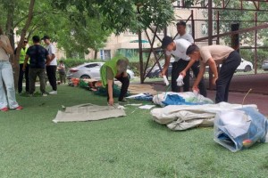 Более тысячи алматинцев приняли участие в субботнике в Жетысуском районе
