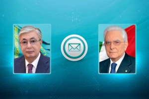 
                    Токаев поздравил Президента Италии с Днем Республики
                