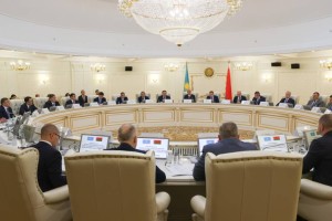 
                    Заседание Межправительственной казахстанско-белорусской комиссии состоялось в Минске
                