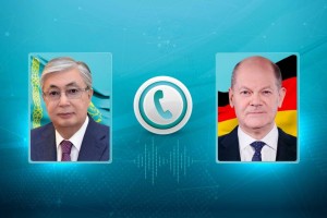 
                    Токаев поговорил с Федеральным Канцлером ФРГ по телефону
                
