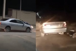 Полкилометра протащил патрульных на капоте своей машины нарушитель