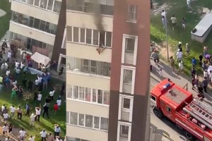 
                    При пожаре в ЖК мкр. Аккент пострадали 43 человека – Управление здравоохранения Алматы
                