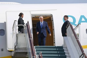 Токаев прибыл в Узбекистан