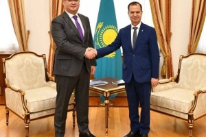 Палестинский посол проинформировал главу МИД РК о ситуации в секторе Газа