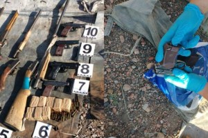 
                    Схрон с оружием и боеприпасами обнаружили в Жамбылской области
                