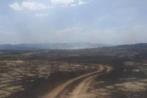 Пожар в Шетском районе Карагандинской области: открытых очагов горения нет