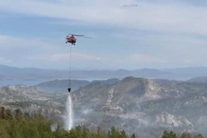 Пожар в труднодоступной горной местности ВКО локализован