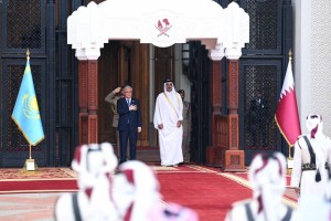 Токаев прибыл во дворец Эмира Катара Diwan Amiri