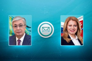 
                    Токаев поздравил Президента Словакии
                