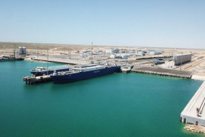
                    Морской терминал «Саржа» в порту Курык начал перевалку генеральных грузов
                