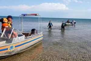 
                    Пятерых отдыхающих спасли на Капшагайском водохранилище
                