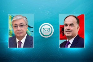 
                    Токаев поздравил Президента Албании с Днем независимости
                