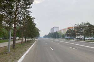 Из-за пожаров в России Костанай накрыл густой смог