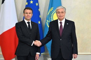 
                    О чем говорили Президенты Казахстана и Франции
                