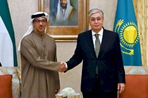 
                    Президент РК встретился с заместителем Премьер-министра ОАЭ
                