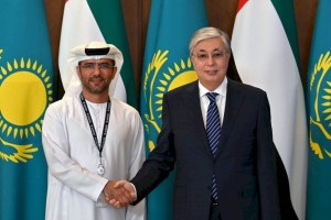 
                    Касым-Жомарт Токаев встретился с главой Abu Dhabi Ports Group
                