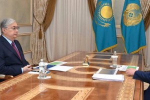 
                    Президент заслушал отчет об итогах развития Акмолинской области за 2022 год
                